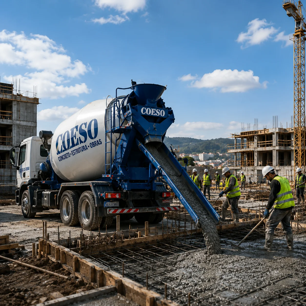 Concreto Usinado de Alta Resistência - COESO